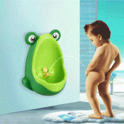 Bệ tiểu mini chú ếch cho bé trai